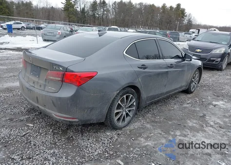 2017 Acura Tlx Technology Package из США, поврежденный, VIN 19UUB3F50HA001253